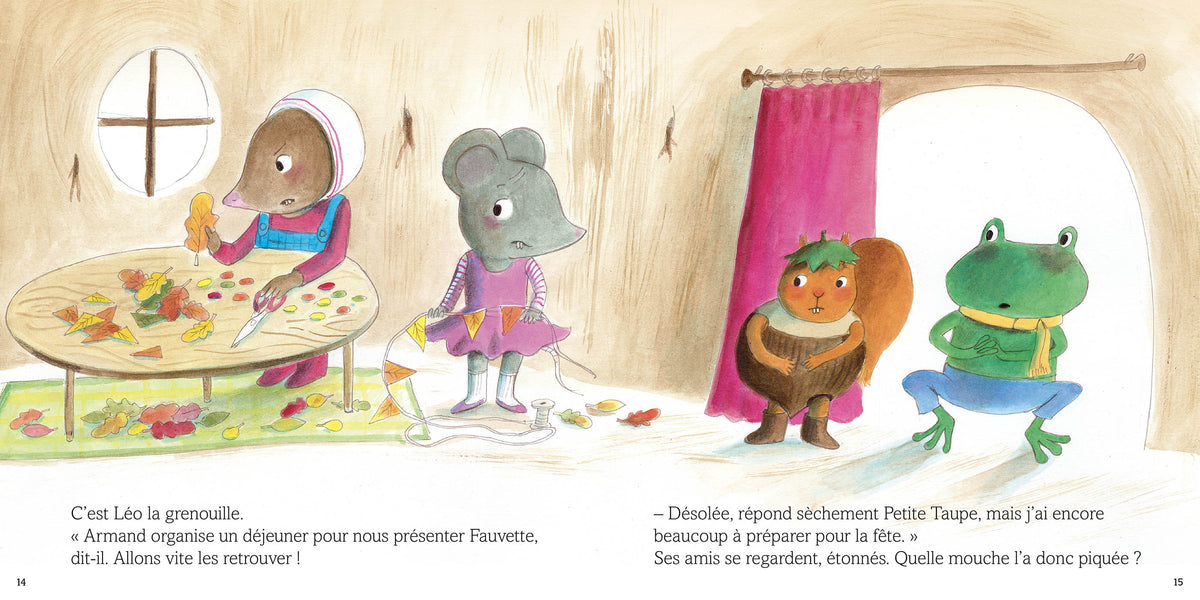 Petite taupe - fête de l'automne !