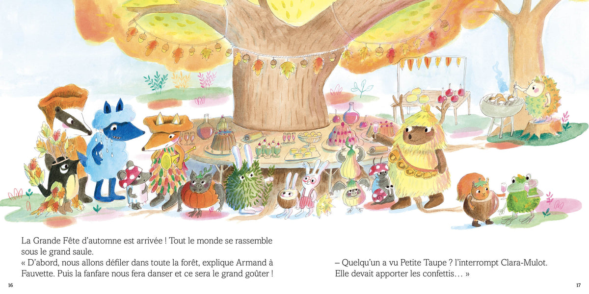 Petite taupe - fête de l'automne !