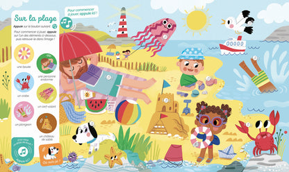 Cherche et trouve des tout petits sonore - Vive L'aventure