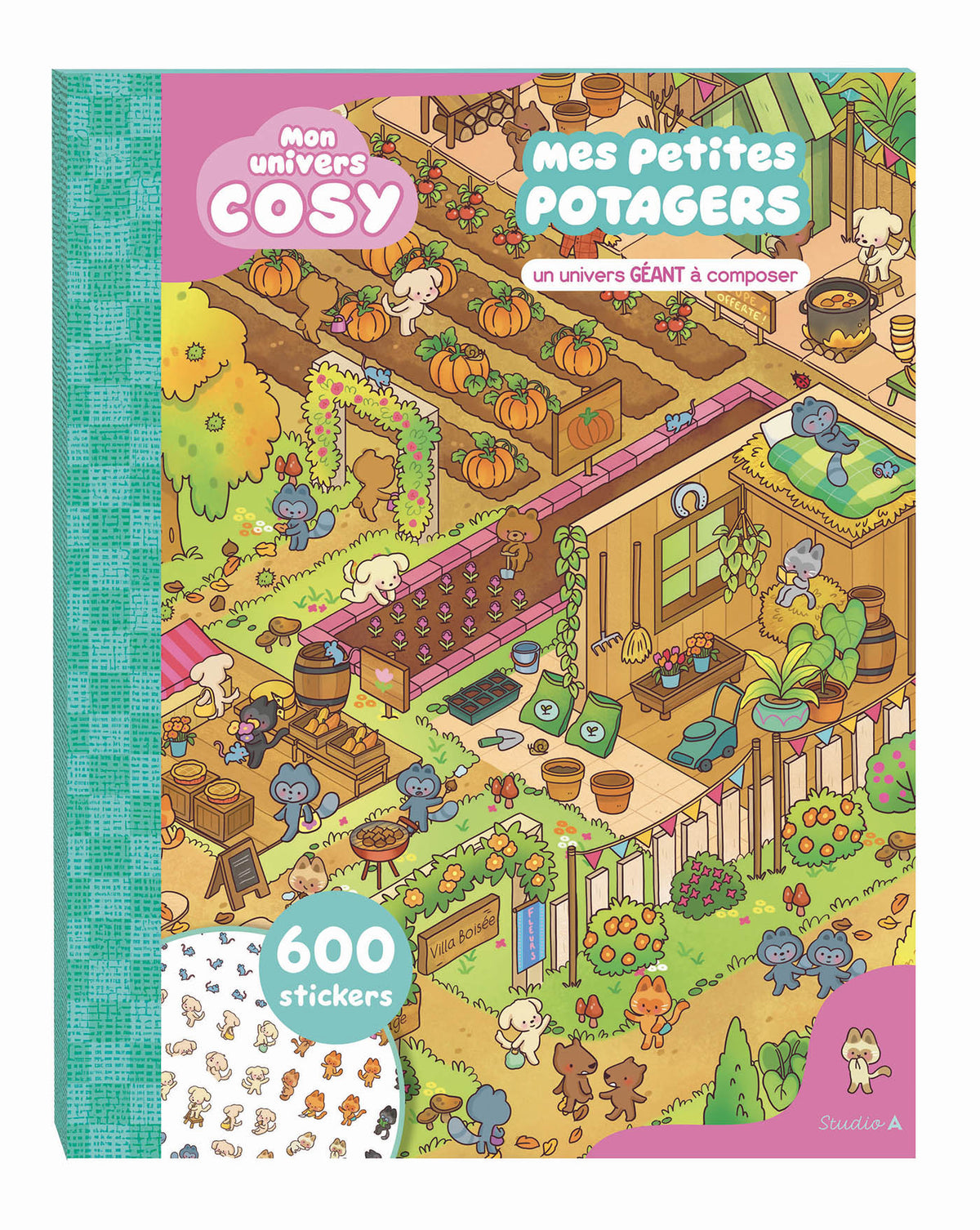 Mon univers cosy - Mes petits potagers - un univers géant à composer