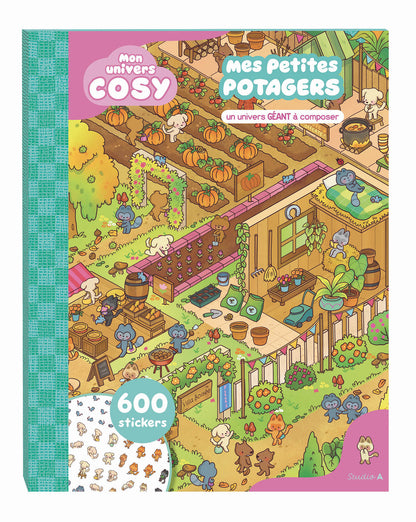 Mon univers cosy - Mes petits potagers - un univers géant à composer