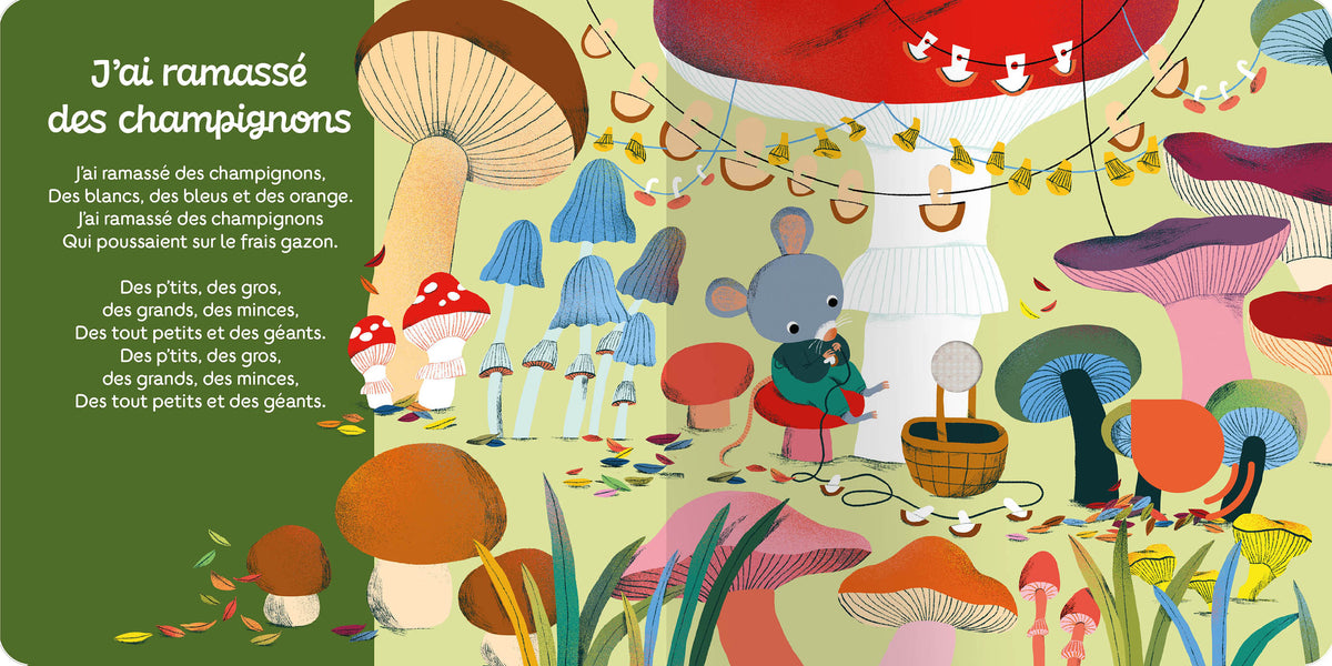 Mes premiers sonores - Mes comptines d'automne