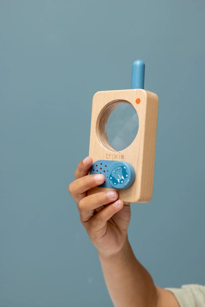 Talkie-walkie en bois - Mr. Triceratops