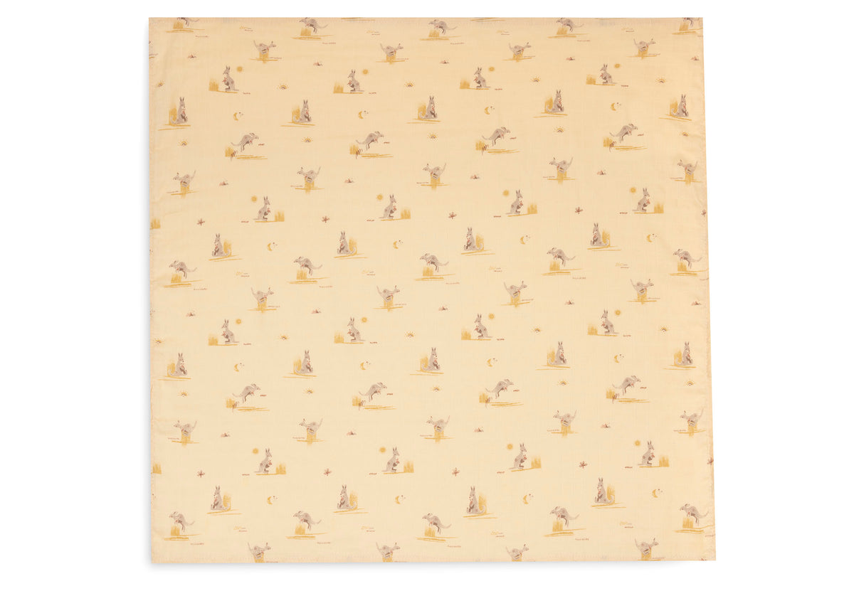 Lange Gaze de Coton 70x70cm - Kangaroots - 3 Unités
