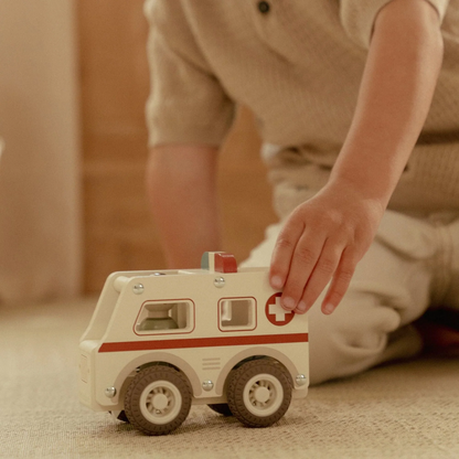 Ambulance en bois - Little Dutch