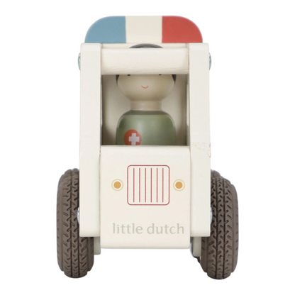 Ambulance en bois - Little Dutch