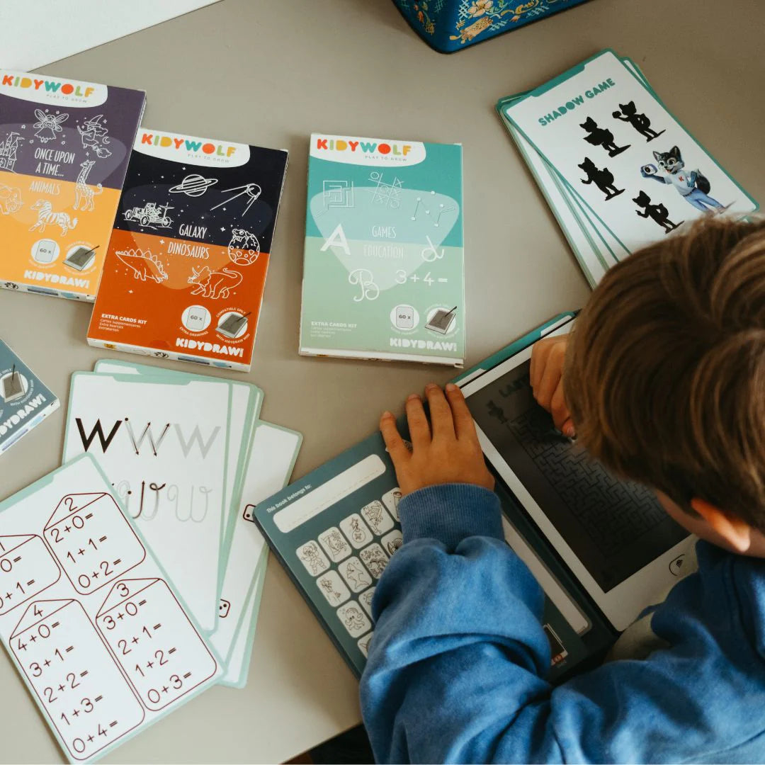 Cartes supplémentaires Kidydraw Mini - Jeux et éducations