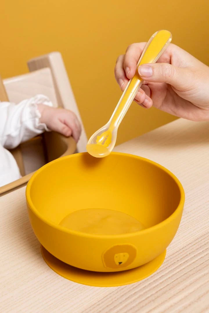 Cuillères d'alimentation pour bébé 3-pack - Mr. Lion