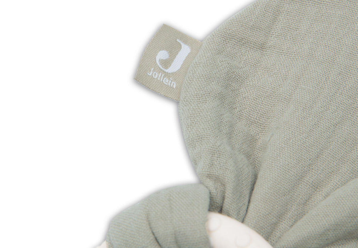 Anneau de Dentition - Bunny Ears Olive Green