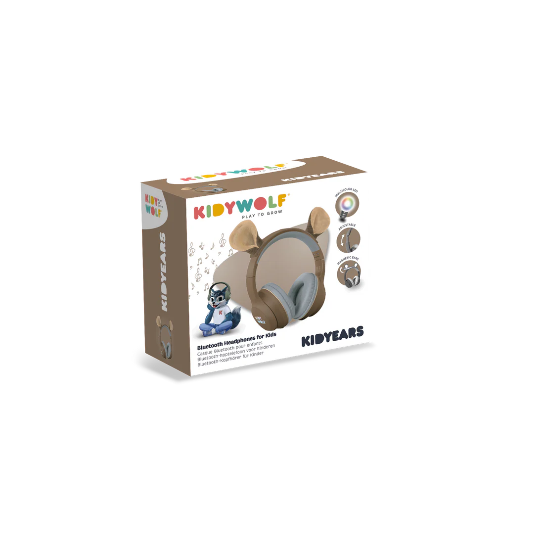 Casque Audio Kidyears animaux - ours