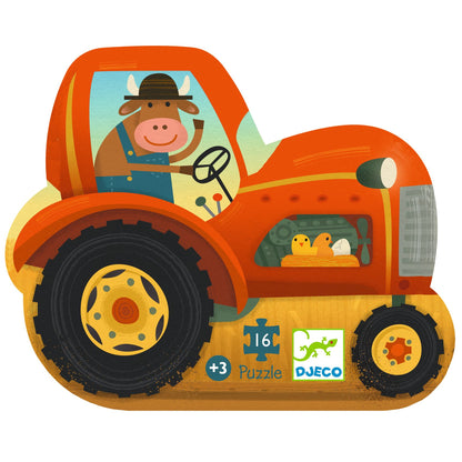 Le tracteur - 16 pièces