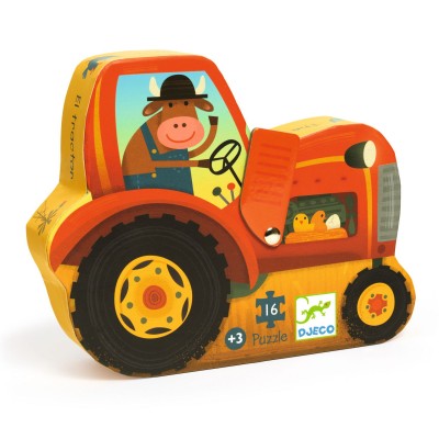 Le tracteur - 16 pièces