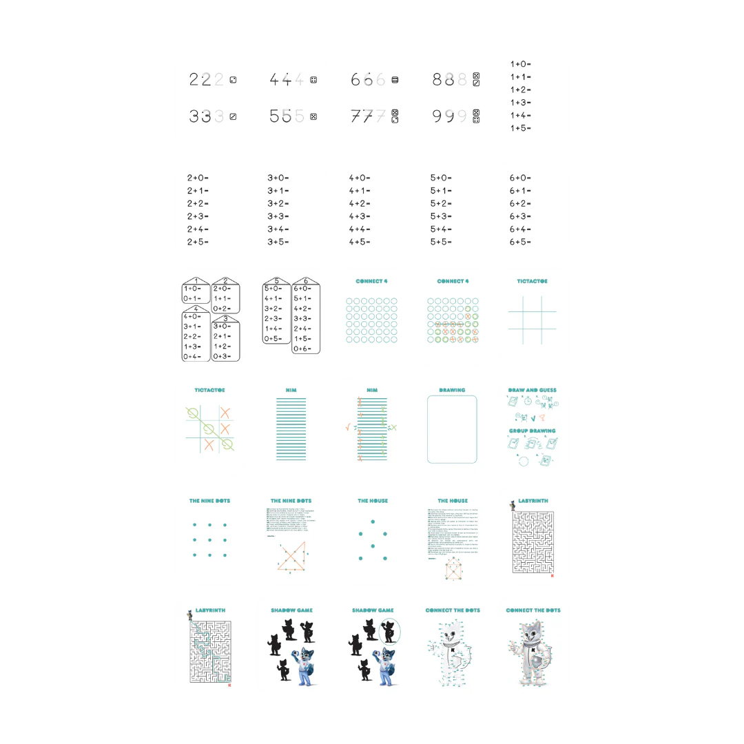 Cartes supplémentaires Kidydraw Mini - Jeux et éducations