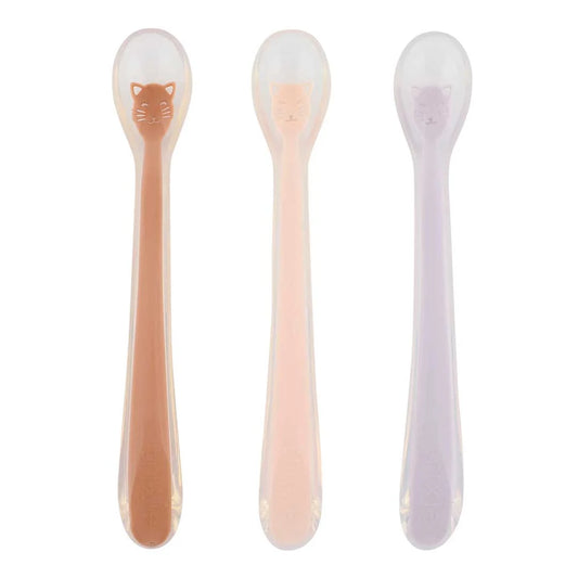 Cuillères d'alimentation pour bébé 3-pack - Mrs. Cat