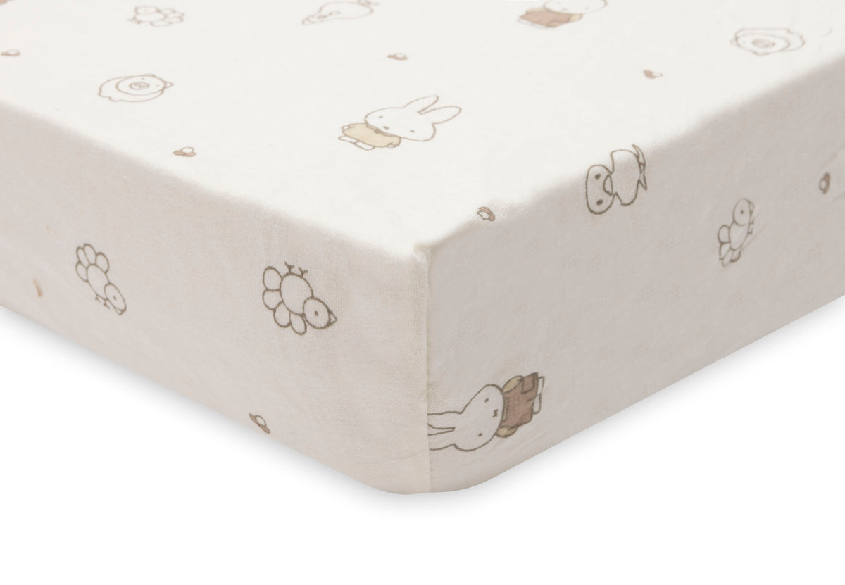 Drap-housse - Jersey - Miffy Family Farm