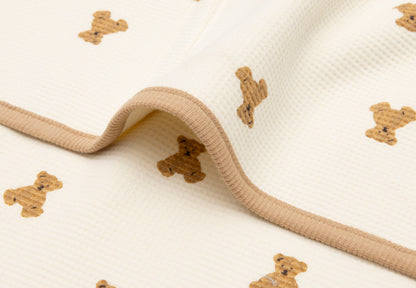 Couverture - Little Waffle - Mini Teddy Bear