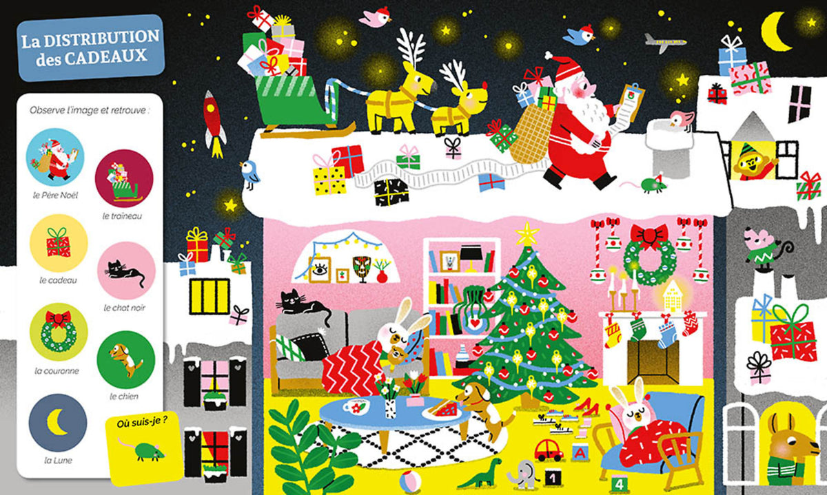 Cherche et trouve des tout-petits - Noël