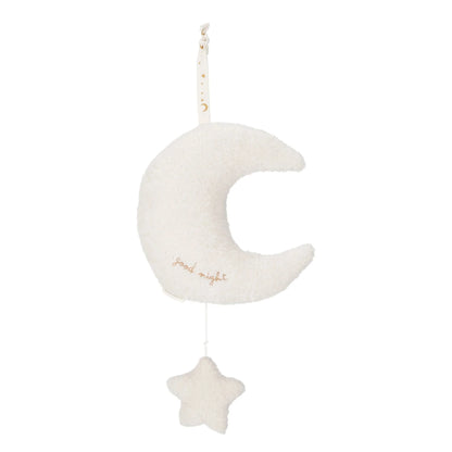 Boîte à musique Lune - Blanc - Newborn Naturals