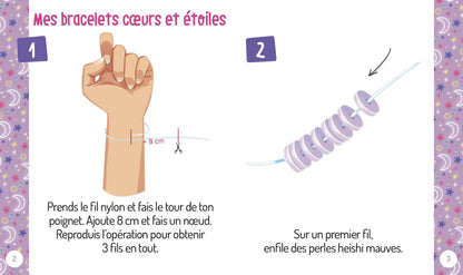 Ma collection de bracelets phosphorescents