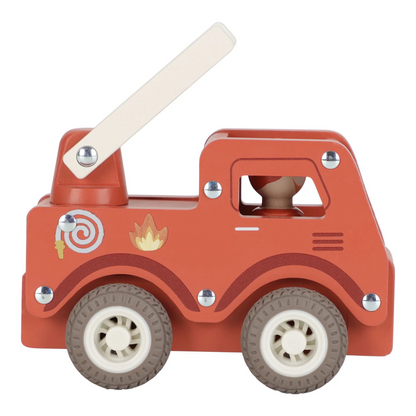 Camion de pompier en bois - Little Dutch