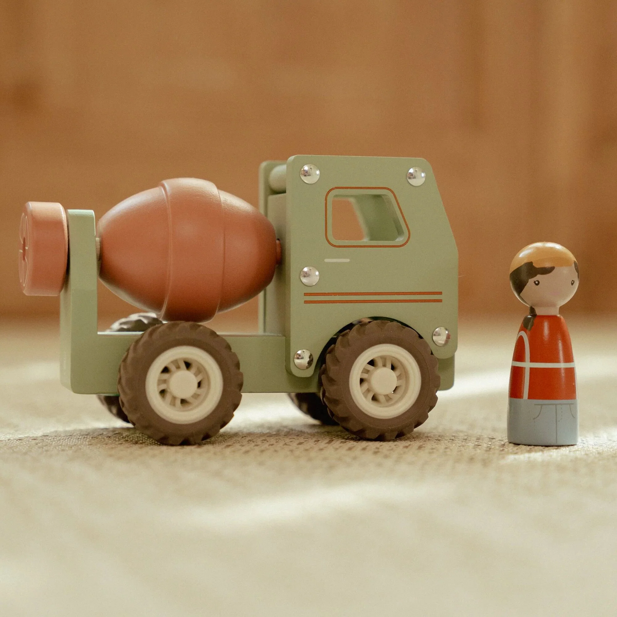 Camion toupie en bois - Little Dutch