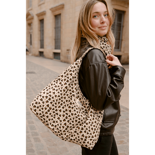 Sac ALMA Léopard Coeur - Amour Toujours