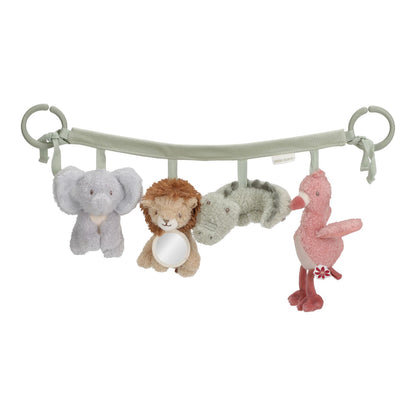 Chaîne d'activités pour poussette - Safari Friends