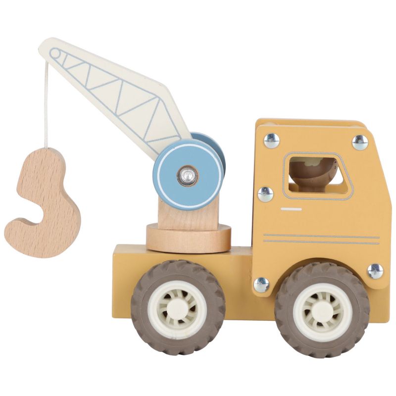 Camion grue en bois - Little Dutch