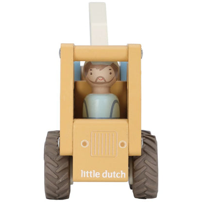 Camion grue en bois - Little Dutch