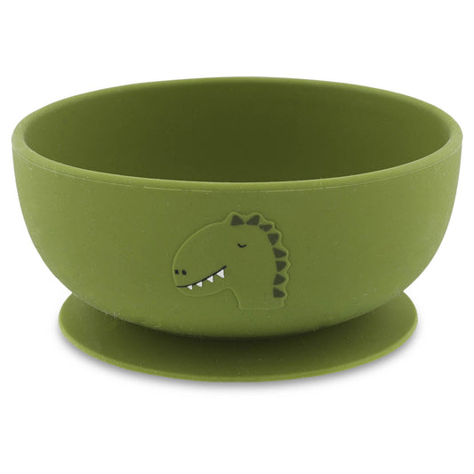 Bol en silicone avec ventouse - Mr. Dino
