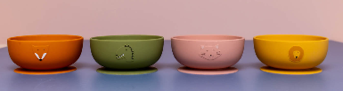 Bol en silicone avec ventouse - Mrs. Cat