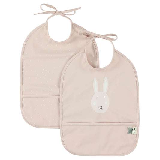 Bavoir 2 pièces imperméable - Mrs. Rabbit