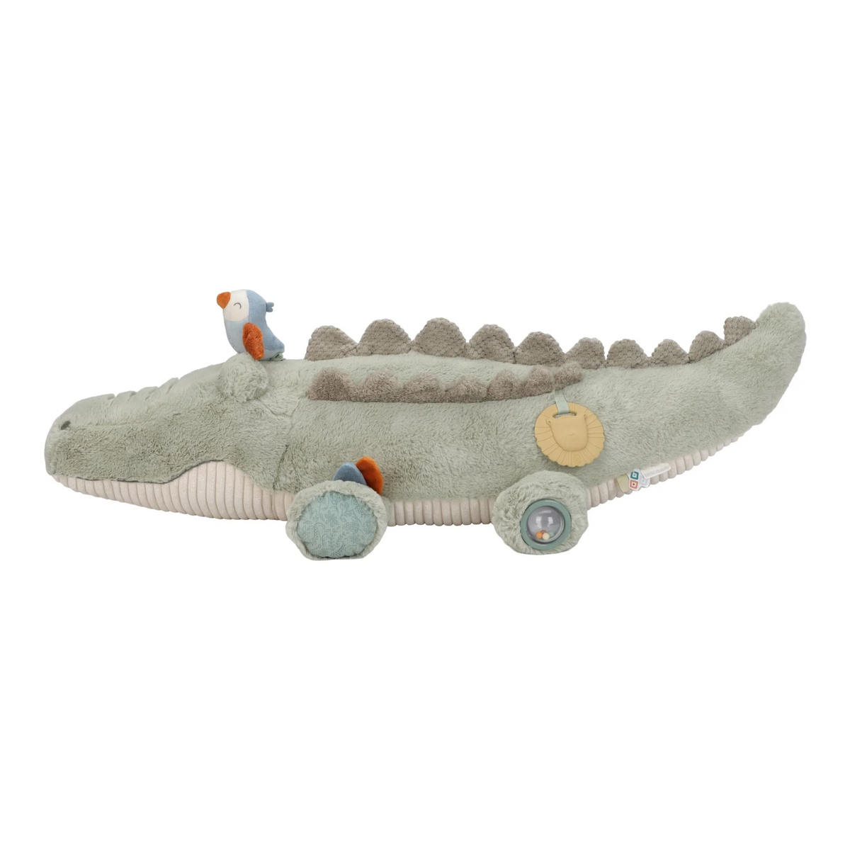 Peluche d'activité Crocodile XL - Vert