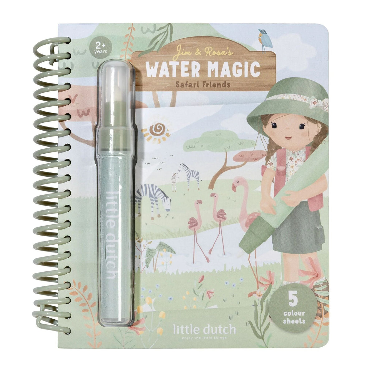 Livre de coloriage à l'eau - Rosa