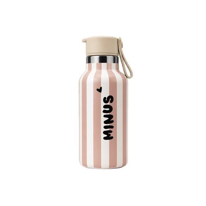 Gourde stripe rose -