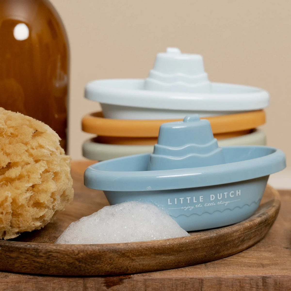 Bateaux de bain empilables – Bleu | Little Dutch