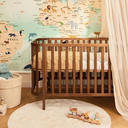 Ciel de lit Stripe Oatmeal-Hazel 245 cm