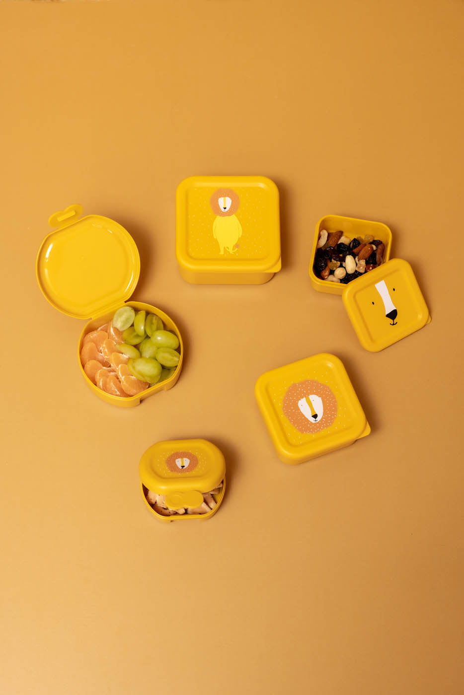 Boîtes à goûter à clip - Mr. Lion
