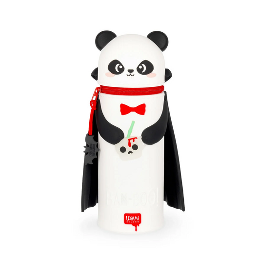 Trousse 2 en 1 en Silicone Panda « Bam-Boo » - Kawaii