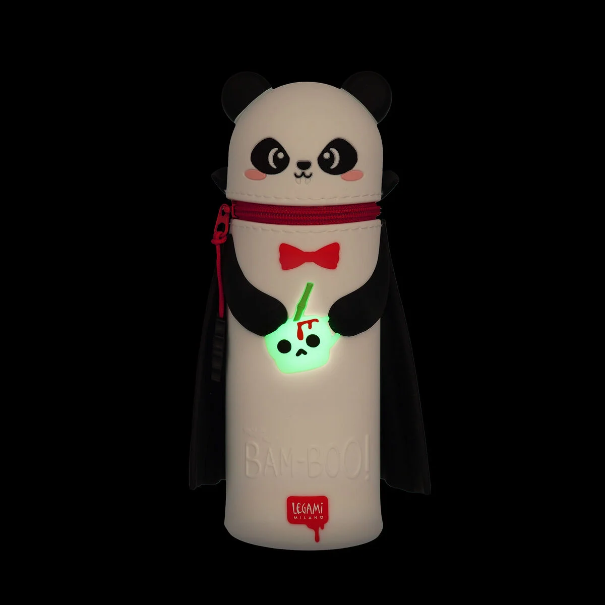 Trousse 2 en 1 en Silicone Panda « Bam-Boo » - Kawaii