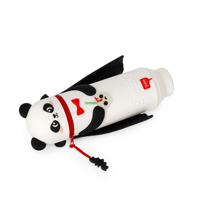Trousse 2 en 1 en Silicone Panda « Bam-Boo » - Kawaii