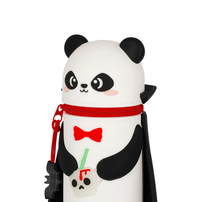 Trousse 2 en 1 en Silicone Panda « Bam-Boo » - Kawaii