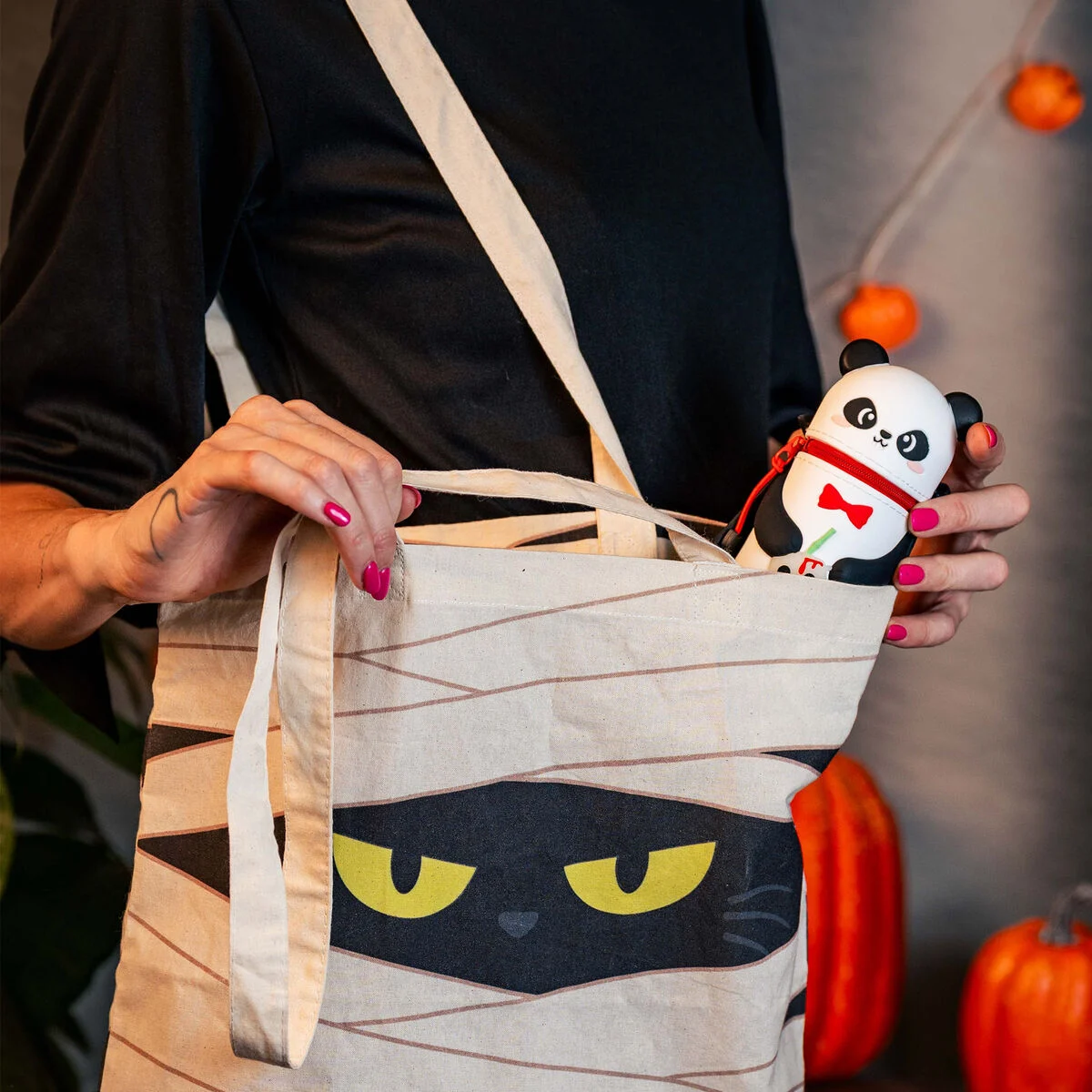 Trousse 2 en 1 en Silicone Panda « Bam-Boo » - Kawaii