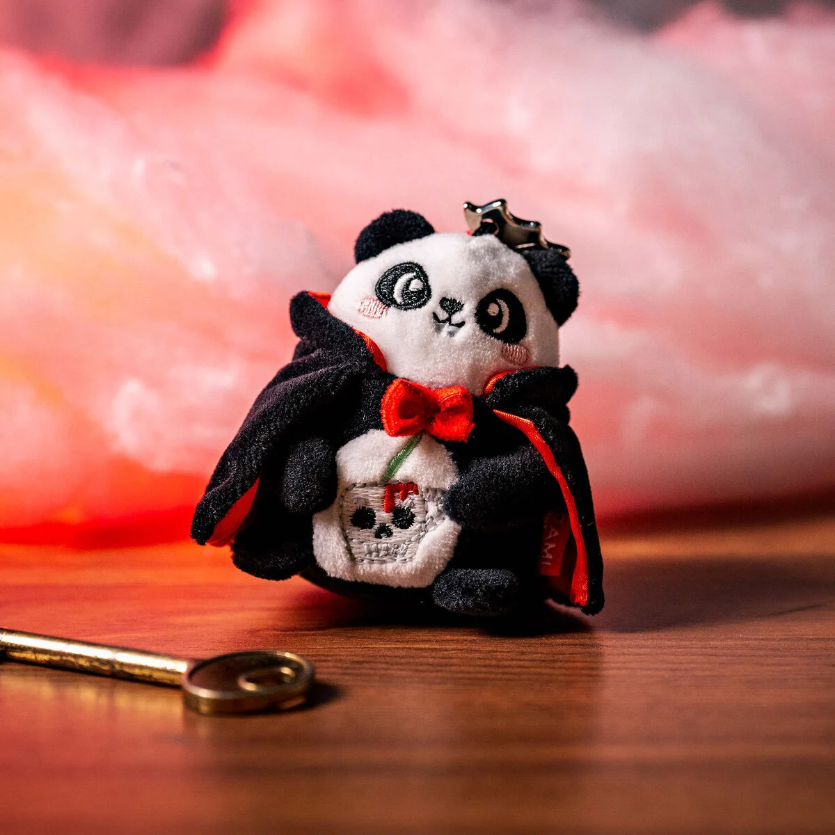 Porte-clés en Peluche panda « Bam-Boo! » Halloween - Tiny Super Soft!