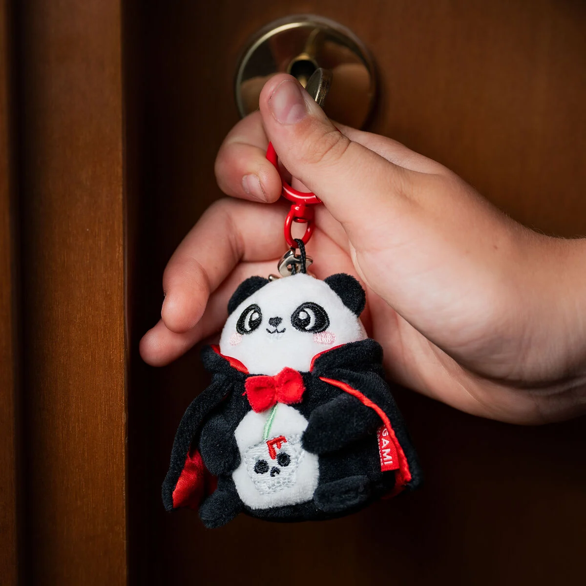 Porte-clés en Peluche panda « Bam-Boo! » Halloween - Tiny Super Soft!