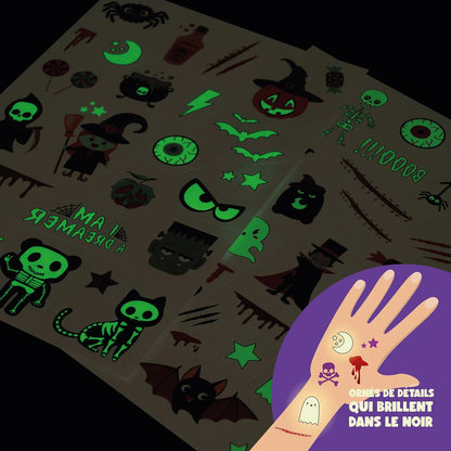 Tatouages Éphémères - Halloween - Tattoos