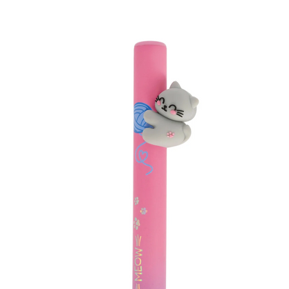 Stylo à Bille Rétractable Kitty « Hug me » - Free Hugs