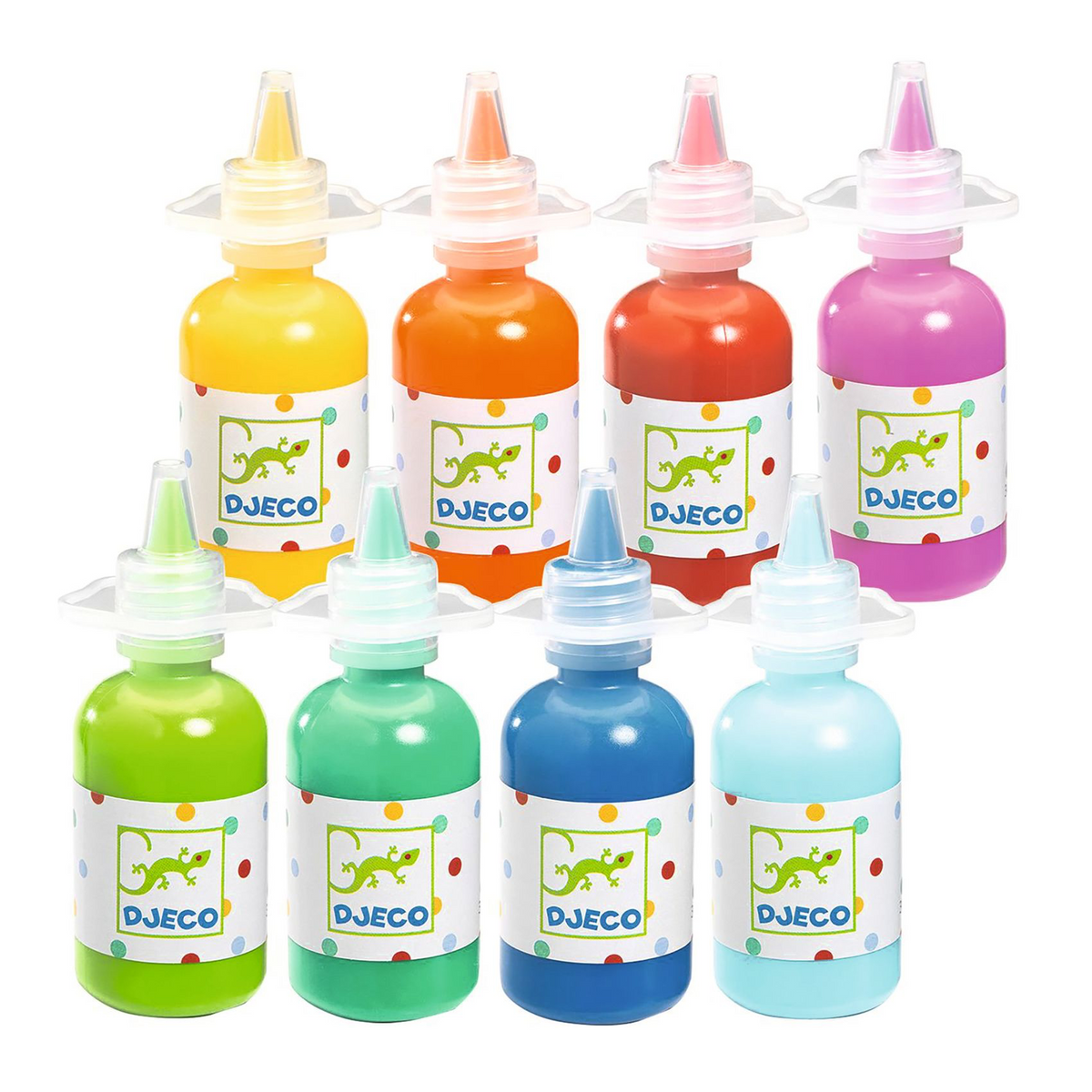 8 bouteilles de gouache