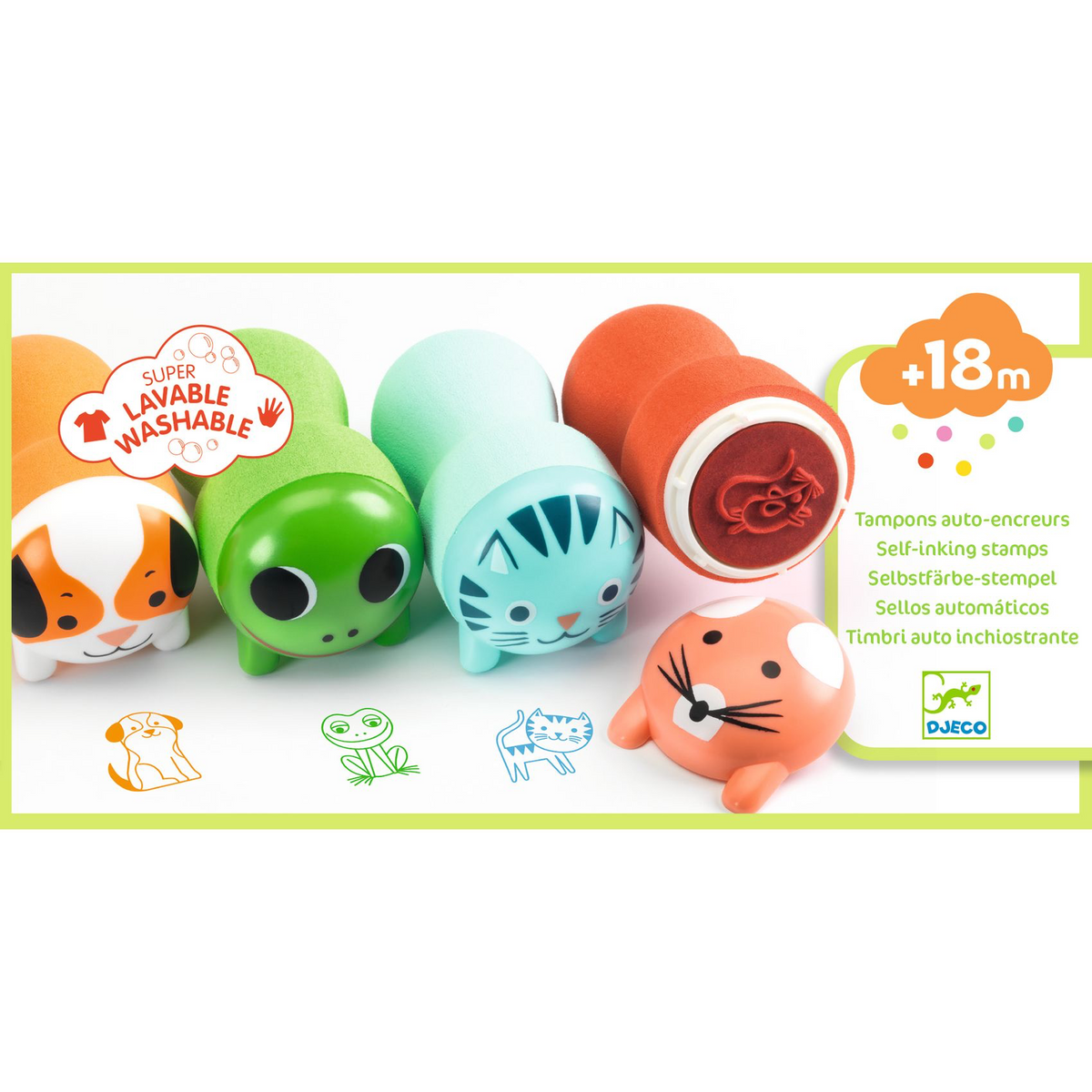 Tampons - Animaux du jardin
