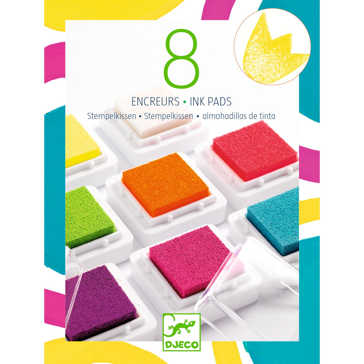 8 encreurs et 1 aspirateur - pop